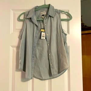 Universal thread XS denim vest